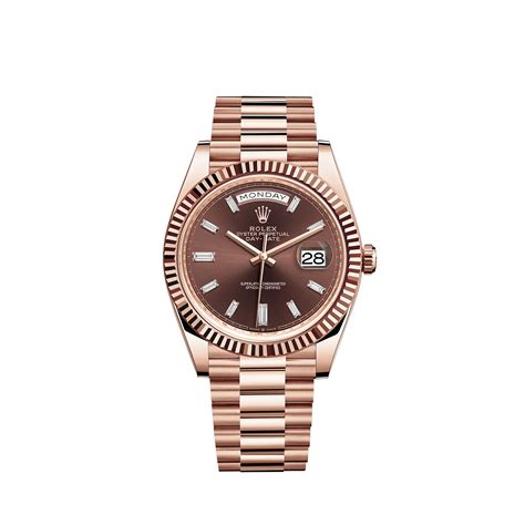 rolex day date 40 in 18 ct everose gold|rolex datejust 31mm everose gold.